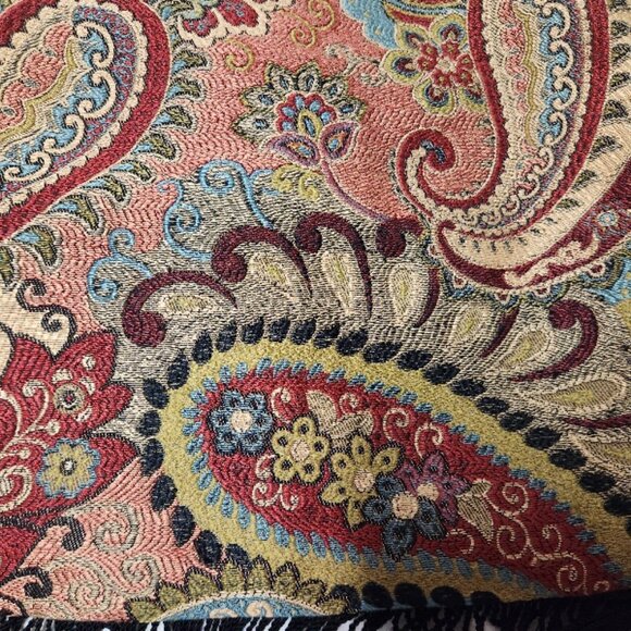 Handcrafted Paisley Shoulder Bag - Picture 2 of 8